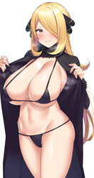 cynthia (pokemon) from nintendo by chakoboshi taro