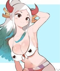 1girls 2d 2d_(artwork) 2d_artwork adult adult_female akisas99 almost_naked almost_nude anime anime_character arm_behind_head armpit armpit_crease armpit_peek armpits background bare_armpits bare_arms bare_belly bare_chest bare_legs bare_midriff bare_navel bare_shoulders bare_skin bare_thighs belly belly_button big_boobs big_breasts bikini bikini_bottom bikini_only bikini_top blue-haired_female blue_background blue_eyebrows blue_hair breasts brown-eyed_female brown_eyes busty busty_female busty_girl cleavage closed_mouth_smile collarbone cowboy_shot cute cute_expression cute_eyes cute_face cute_female cute_girl cute_smile digital digital_art digital_drawing digital_drawing_(artwork) digital_media digital_media_(artwork) drawing elbows exposed exposed_armpits exposed_arms exposed_belly exposed_chest exposed_legs exposed_midriff exposed_navel exposed_shoulders exposed_skin exposed_thighs eye-level_view fanart female female_focus female_only from_front front_view gradient_hair green-haired_female green_hair hair_pin hairless_armpits hairpin hairpins halterneck hand_behind_head head_tilt horn horns large_boobs large_breasts lean_figure leaning leaning_forward long_hair looking_at_viewer lower_body_out_of_frame manga_character mature mature_female mature_woman midriff monotone_background mostly_nude multicolored_hair naked naked_female naked_woman narrow_waist navel nearly_nude nude nude_female nudity one_color_background one_piece one_piece_wano parted_bangs plain_background ponytail portrait posing posing_for_the_viewer posing_naked posing_nude post-timeskip practically_nude presenting_armpit red_horn red_horns shaved_armpits shonen_jump shoulders shueisha sidelocks slender_body slender_waist slim_female slim_waist smile smiley_face smiling smiling_at_viewer solid_color_background solo standing string_bikini swimsuit swimwear tilted_head toei_animation top_view upper_body wavy_hair weekly_shonen_jump white-haired_female white_bikini white_bikini_top white_hair white_swimsuit white_swimwear wide_hips woman yamato_(one_piece)