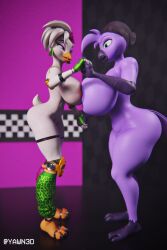 2026 3d 3d_(artwork) avian beat_banger breast_frottage breast_play breasts breasts_bigger_than_head bunfan_games five_nights_at_freddy's five_nights_at_freddy's:_security_breach glamrock_chica_(mayosplash) high_quality high_resolution highres large_breasts tagme tagme_(artist) tits_bigger_than_head zoe_monroe