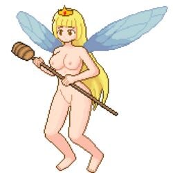 1girls bee_girl bug_girl color colored humanization queen_bee_(terraria) tagme unknown_artist