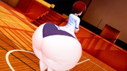 1girls 3d ass ass_body ass_cleavage ass_expansion big_ass big_butt bottom_heavy bubble_ass bubble_butt butt_crack danganronpa danganronpa_2:_goodbye_despair enormous_ass enormous_butt fat_ass female gigantic_ass gigantic_butt gym gym_shorts gym_uniform huge_ass huge_butt human human_only hyper hyper_ass jinvin koikatsu koizumi_mahiru large_ass light-skinned_female light_skin massive_ass massive_butt pale pale-skinned_female pale_skin red_hair straight_hair wide_hips