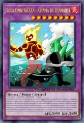 ben_10 ben_10_(classic) ben_tennyson ben_tennyson_(classic) card card_game chama diamante diamondhead fusion heatblast male omnitrixxx português portuguese portuguese_description portuguese_text yaoi yu-gi-oh! yu-gi-oh!_card yu-gi-oh_card