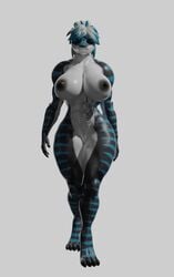 1girls 3d abs animated anthro big_breasts big_nipples blender blue_eyes breasts casual_nudity claws completely_nude female female_only fish front_view furry furry_only hair hips jigjig mp4 muscular muscular_female naked nika_sharkeh nipples no_sound nude nude_female pussy shark shark_girl shark_tail sharp_claws smile solo solo_female stomach tail video walk_cycle walking white_hair