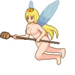 1girls bee_girl bug_girl color colored humanization queen_bee_(terraria) tagme unknown_artist