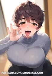 ai_generated ass_bigger_than_head big_breasts big_breasts big_butt blowjob_gesture breasts_bigger_than_head busty commission female heavenly_ass huge_ass huge_breasts idolmaster idolmaster_cinderella_girls imminent_blowjob imminent_fellatio imminent_oral large_ass large_breasts milf oikawa_shizuku oral_invitation patreon patreon_url patreon_username pawg shizuku_oikawa sinderellaart tease teasing teasing_viewer thick thick_ass thick_legs thick_thighs voluptuous voluptuous_female