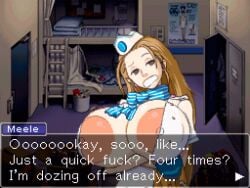 1girls ace_attorney ace_attorney_investigations animated areola_bulge areola_slip areolae areolae_slip big_breasts breasts bursting_breasts cammy_meele cleavage female gyakuten_kenji gyakuten_saiban huge_breasts looking_at_viewer nipple_slip nipples osterzonensfw overflowing_breasts pixel_art