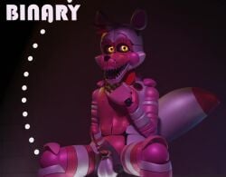 animated big_penis binary101 five_nights_at_freddy's five_nights_at_freddy's:_sister_location fnaf fnafsl fox fox_boy funtime_foxy_(fnaf) funtime_foxy_(fnafsl) gay handjob sound sound_effects tagme tail tailwag video vr vr_media