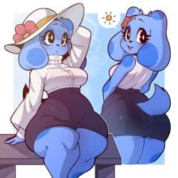 blue (blue's clues) from blue's clues by maiky atk