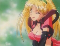 1girls animated ass blonde_hair bouncing_breasts breasts burn-up burn_up!_w city falling female female_only kawai_yumi kinezono_rio nipples no_sound nude one_eye_closed outdoors screencap solo solo_female tagme twintails undressing video