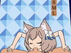 1boy 1girls animal_ears animated brown_hair cat_ears deepthroat edit eye_contact felix_argyle fellatio female genderswap_(mtf) male minus8 no_sound oral oral_sex orange_eyes pov ppppu re:zero_kara_hajimeru_isekai_seikatsu rule_63 shorter_than_10_seconds stockings straight swallowing_penis_while_deepthroat teenager third-party_edit video