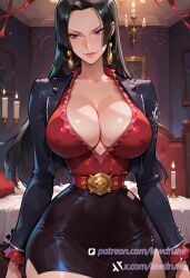 boa hancock from one piece by lewdrune