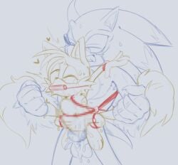 sonic the hedgehog from sega by funkiepoop