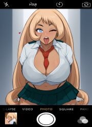 nejire hado from boku no hero academia by pixel dream gen