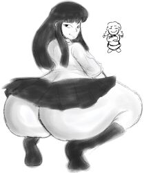 monoe from yume nikki by milkatonal
