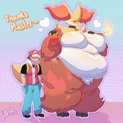 1girls bbw bbw_furry belly belly_overhang big big_breasts breasts canid chubby chubby_belly chubby_female curvy curvy_body curvy_female curvy_figure cute cute_expression delphox fat fat_ass female female_focus female_only fox_humanoid full_body furry furry_ furry_breasts furry_ears furry_female furry_only hi_res highres hips huge_ huge_ass huge_belly huge_breasts huge_thighs litonyle pokemon pokemon_species pokemon_xy slightly_chubby slightly_chubby_female thick_thighs thighs tummy voluptuous voluptuous_female wide_hips