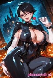 bayonetta (character) from bayonetta by waifu art