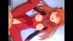 1boy 1girls 2d akinoya animated asuka_langley_sohryu bar_censor blue_eyes bodysuit bouncing_breasts breasts breasts_cutout breasts_out censor_bar censored clothed_sex clothing cum cum_in_pussy cum_inside cutout ejaculation fat_male female hair_ornament holding_legs holding_own_leg horny_female large_penis longer_than_30_seconds male male_penetrating male_pov medium_breasts missionary_position moaning neon_genesis_evangelion partial_male penis plugsuit pov pov_male pubic_hair pussy red_hair sex shaved_pussy sound tagme vaginal_penetration video voice_acted