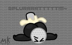 golf ball (bfdi) from battle for bfb by marklimarko