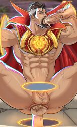 bara big_penis blowjob bluduck cock cum cum_in_mouth cum_inside cum_inside_mouth cumming cumming_in_mouth cumming_inside daddy dick dilf doctor_strange doctor_strange_(marvel_rivals) fellatio fisting fisting_ass gay huge_cock male male_only marvel marvel_comics marvel_rivals oral penis portal selfsuck solo stephen_strange sucking_penis thick_penis veiny veiny_penis yaoi