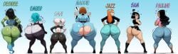 2025 7girls ai_generated ass ass_chart ass_comparison ass_envy big_ass big_breasts black_hair blue_eyes blue_hair bodysuit breasts brother brother_and_sister brown_hair bubble_butt casual casual_exposure casual_nudity daidouji_(artist) daidoujipv dani_phantom danny_phantom desiree earrings ember_mclain fat_ass female female_only ghost ghost_girl green_eyes hair_ornament hand_on_hip horny horny_female huge_ass huge_breasts hyper_breasts jazz_fenton looking_at_another looking_at_viewer looking_away looking_back madeline_fenton male_to_female milf mother_and_child mother_and_daughter musk musk_clouds nickelodeon orange_hair paulina_sanchez ponytail ripped_clothing sam_manson shaking shaking_ass siblings sister surprised surprised_expression sweat sweatdrop sweating sweaty text thick_thighs thunder_thighs tight_clothing torn_clothes torn_clothing white_hair