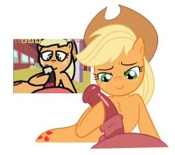 applejack (mlp) from banned from equestria by mukoarto