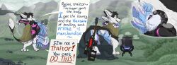 2025 2_panel_comic 3_toes 4_ears 4_toes absurd_res against_natural_surface against_rock against_surface ambiguous_gender anal anal_fluids anal_sex angry animal_genitalia animal_pussy animal_vulva anthro anus anus_focus appliance arms_tied ass avali avian belt big_anus big_butt big_tail biped bird black_anus black_body black_feathers black_finger_claws black_fur black_sclera black_toe_claws black_vulva blue_body blue_feathers bodily_fluids bondage bound bounty_hunter breath brown_cape brown_clothing butt_focus canine_genitalia canine_pussy canine_vulva cape cape_only captured chest_tuft claws closed_eyes clothing colored comic conhugo countershading cutaway deep_rimming dewclaw dialogue digital_drawing_(artwork) digital_media_(artwork) digitigrade dominant dripping duo ellievali_(elliectric) english_text exclamation_point eye_roll eyewear feather_hair feathered_wings feathers feet female female/ambiguous female_(lore) fingers fire fur fyr_(fenrir784) genital_fluids genitals glasses gun hair hands_behind_back headgear heart_symbol hi_res hill huge_anus humiliation laser_weapon legs_tied long_tail mismatched_genitalia mostly_nude multi_ear nature nature_background open_mouth oral outside panting pawpads paws penetration pink_pawpads pixel_(artwork) plant pseudo_hair puffy_anus purple_body purple_clothing purple_eyes purple_feathers purple_pawpads pussy ranged_weapon restraints restricted_palette rifle rimming rock saliva saliva_on_anus saliva_on_tongue sat_on sequence sex shaded shrub signature slave smile snout_fuck speech_bubble stove submissive sweat sweaty_butt sweaty_genitalia tail teeth text toes tongue tongue_out topwear tuft tufted_fur underfluffies upside-down vss_vintorez vulva walking weapon weapon_on_back wearing_glasses white_body white_feathers white_fur winged_arms wings wounded