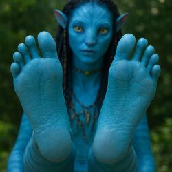 ai_generated alien alien/human alien_girl avatar female na'vi
