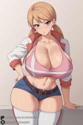 lafter frankland from gundam by unjobdespiert