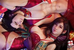 tifa lockhart from christmas by ria-neearts