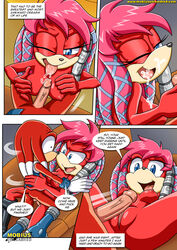 a_strange_affair comic comic_page cum_in_mouth cumshot incest legs_spread lien-da lying_on_back mother_and_son palcomix penis_rubbing_pussy pussyjob rubbing_penis_on_pussy rutan_the_echidna sonic_(series) sonic_the_hedgehog_(archie) sonic_the_hedgehog_(series) turned_around