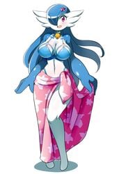 big_breasts breasts cleavage female female_focus female_only gardevoir lucyfercomic nintendo pokémon_(species) pokemon pokemon_(species) saraiah_(heraldinthedark) shiny_gardevoir shiny_pokemon tagme