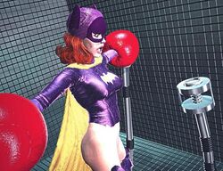 1girls 3d barbara_gordon batgirl batman_(series) batman_66 dc female female_only solo tagme yvonne_craig