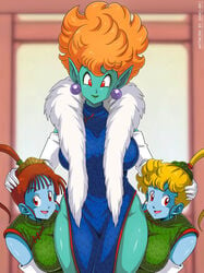 breasts dragon_ball dragon_ball_z dress female female_only huge_breasts princess_snake princess_snake's_servant sano-br shounen_jump tagme thick_thighs wide_hips