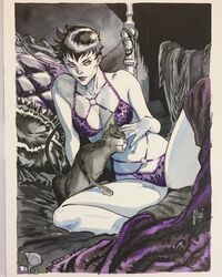 catwoman from batman (series) by guillem march