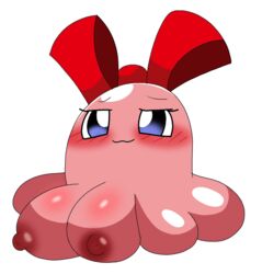 1girls artist_request blush chuchu_(kirby) female kirby_(series) large_breasts octopus solo