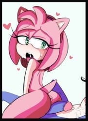 amy_rose anthro faceless_male flat_chest flat_chested hearlesssoul pink_fur pink_hair sonic_(series) sonic_the_hedgehog