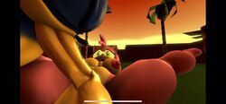 1boy 1futa 3d amy_rose animated anthro big_balls big_breasts big_penis blowjob duo five_(artist) furry futa_on_male futanari looking_down looking_pleasured male mp4 no_sound sonic_(series) sonic_the_hedgehog source_filmmaker tagme video