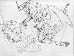 anthro bakugan breasts drago john_martello nipples omegaltd sketch smooth_skin tagme wavern wip