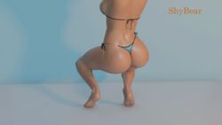 16:9 3d animated ass ass_shake blender princess_zelda shybear tagme tears_of_the_kingdom the_legend_of_zelda zelda_(tears_of_the_kingdom)