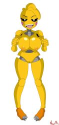 animatronic female_only five_nights_at_freddy's five_nights_at_freddy's_2 fnaf negum_akil nude nude_female toy_chica_(fnaf)