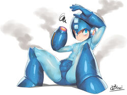 1boy male_focus male_only mega_man mega_man(classic) mega_man_(character) obui robot_humanoid solo_male tagme white_background