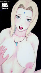 3d big_breasts blonde_hair catburglaraerin groping koikatsu naruto naruto_shippuden pov tsunade