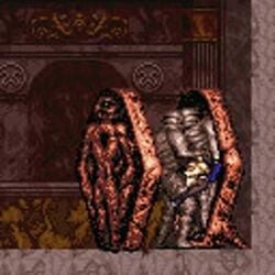 1girls 2boys animated castlevania female konami male monster mummy no_sound pixel_art rape raravista sarcophagus sex shanoa tagme threesome video