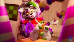 absurd_res animatronic anthro blender_(software) duo feet female five_nights_at_freddy's five_nights_at_freddy's:_security_breach foot_fetish foot_focus foot_play footjob hi_res human machine male male/female mammal paws robot rookieanimator210 roxanne_wolf_(coolioart) roxanne_wolf_(fnaf) scottgames sex unknown_artist video_games