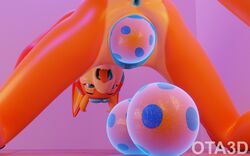 16:10 anthro breasts claws digital_media_(artwork) dragon dragonfoxstudios egg egg_bulge egg_from_pussy egg_laying exhausted female genitals hi_res open_mouth ota3d ota_dragonclaw solo spread_legs spreading tongue widescreen