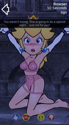 princess peach from mario (series) by drybonex