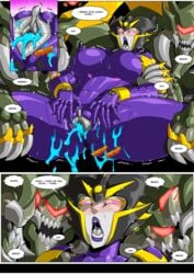 1girls airachnid broken_rape_victim colored_cum comic comic_page cum_in_pussy decepticon female female_focus gangbang gangrape impregnation_request insecticon mad-project mindbreak multiple_boys rape robot robot_girl sole_female transformers transformers_prime