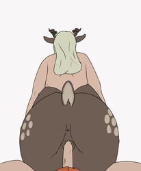 absurd_res animal_humanoid anthro ass brown_body brown_fur critical_role critical_role:_bell's_hells dungeons_and_dragons duo erection faun fearne_calloway female female_penetrated fur genitals hasbro hi_res horn human humanoid male male/female male_penetrating male_penetrating_female mammal not-a-fox nude penetration penis pussy sex taur wizards_of_the_coast