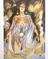 talia al ghul from batman (series) by guillem march