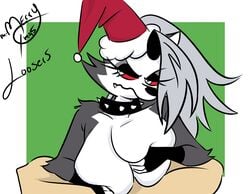 loona (helluva boss) from christmas by aptom7747